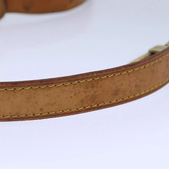 LOUIS VUITTON Adjustable Shoulder Strap Leather 35""""""""-42.1"""""""" Beig... - Picture 3 of 15